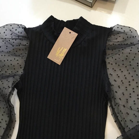 Elegant Long Sleeve Blouse - Italian made - Picture 2 of 4